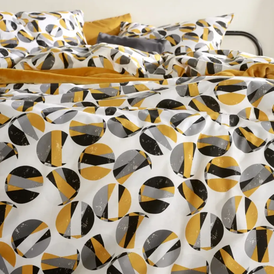 Moodit Dekbedovertrek Odil Marble - Tweepersoons - 200 x 220 cm - Katoen