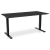 MRC COMFORT elektrisch ARBO zit-sta bureau - 160x80cm - zwart eiken