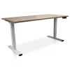 MRC COMFORT elektrisch ARBO zit-sta bureau - 160x80cm - wit - midden eiken