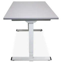 MRC COMFORT elektrisch ARBO zit-sta bureau - 180x80cm - wit - grijs