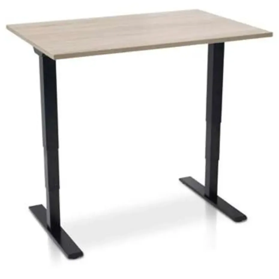 MRC COMFORT elektrisch zit sta bureau - 140x80 - midden eiken