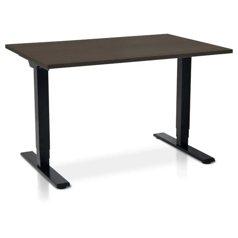 MRC COMFORT elektrisch zit sta bureau - 140x80 - bruin eiken