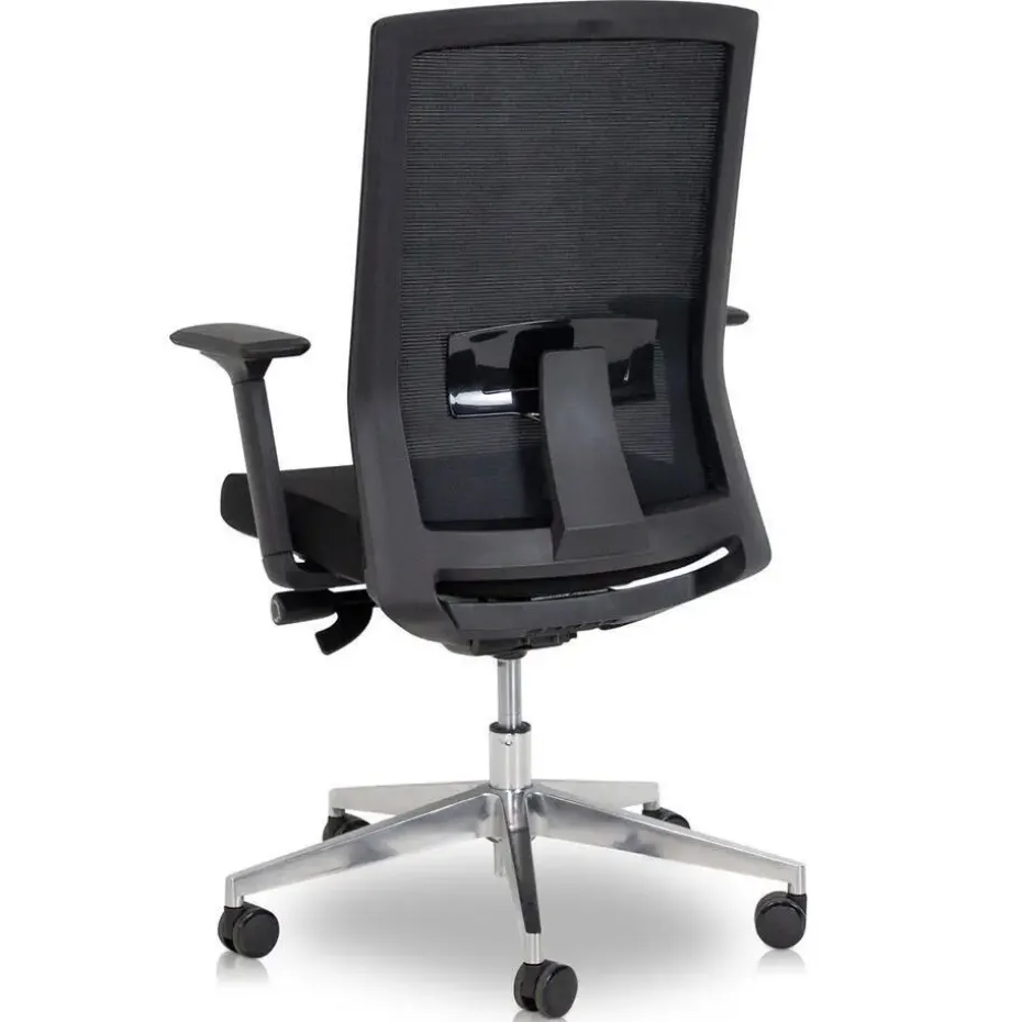 MRC COMFORT Set - Zit-sta bureau + stoel - 140x80 - midden eiken