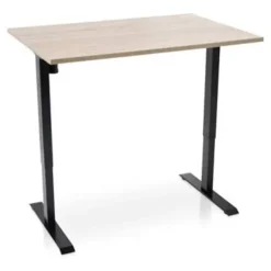 MRC EASY elektrisch ARBO zit-sta bureau - 140x80 cm - robuust eiken