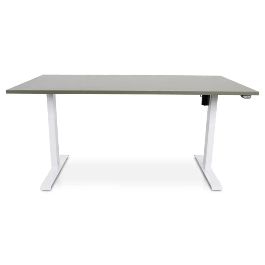 MRC EASY Zit-Sta Bureau – Elektrisch Verstelbaar – 160x80 cm – Blad Forest Green