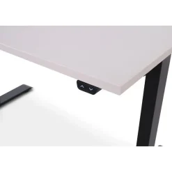 MRC EASY Zit-Sta Bureau – Elektrisch Verstelbaar – 120x80 cm – Blad Sand Grey