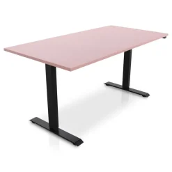 MRC EASY Zit-Sta Bureau – Elektrisch Verstelbaar – 160x80 cm – Blad Dusty Rose