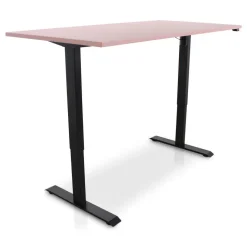 MRC EASY Zit-Sta Bureau – Elektrisch Verstelbaar – 160x80 cm – Blad Dusty Rose