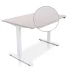 MRC EASY Zit-Sta Bureau – Elektrisch Verstelbaar – 120x80 cm – Blad Sand Grey