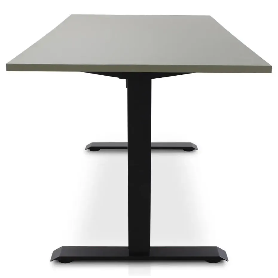 MRC EASY Zit-Sta Bureau – Elektrisch Verstelbaar – 160x80 cm – Blad Forest Green