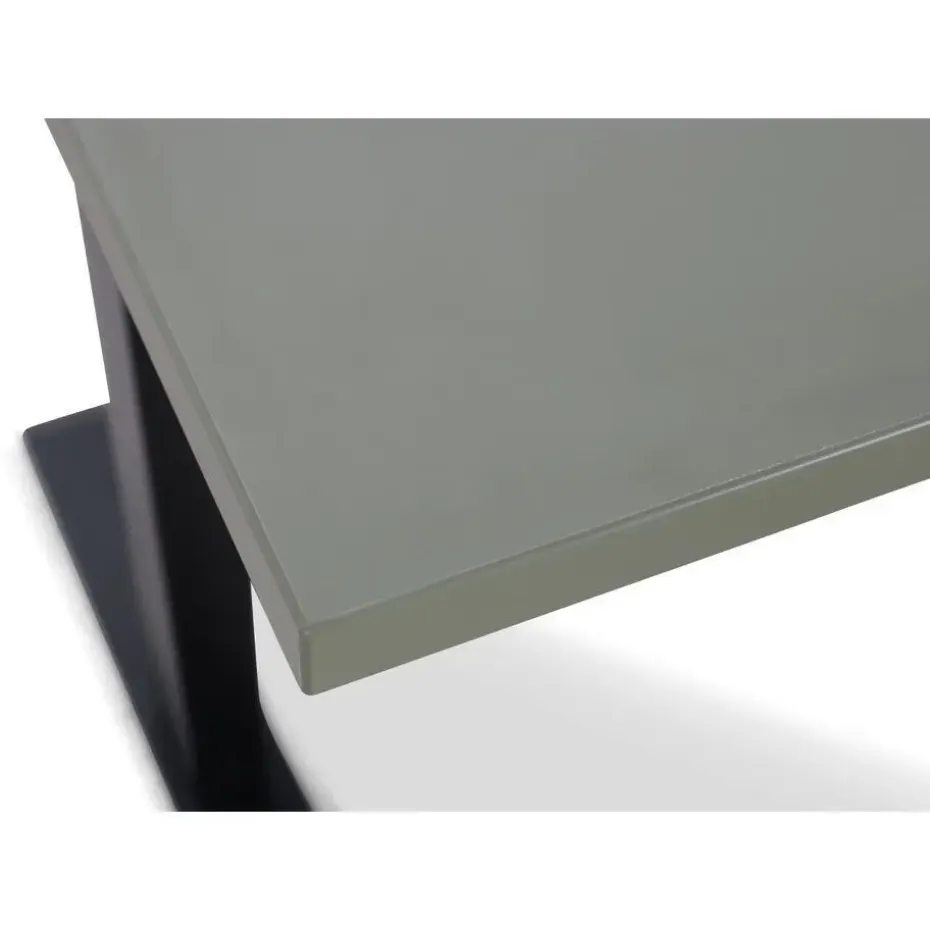 MRC EASY Zit-Sta Bureau – Elektrisch Verstelbaar – 160x80 cm – Blad Forest Green