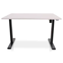 MRC EASY Zit-Sta Bureau – Elektrisch Verstelbaar – 140x80 cm – Blad Sand Grey