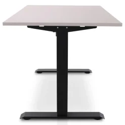 MRC EASY Zit-Sta Bureau – Elektrisch Verstelbaar – 140x80 cm – Blad Sand Grey