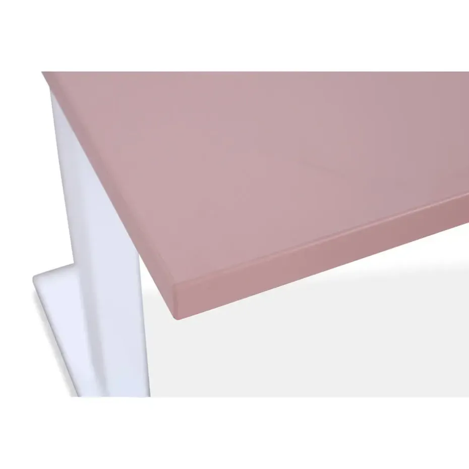 MRC EASY Zit-Sta Bureau – Elektrisch Verstelbaar – 120x80 cm – Blad Dusty Rose
