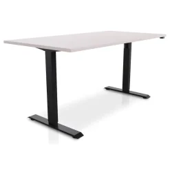 MRC EASY Zit-Sta Bureau – Elektrisch Verstelbaar – 160x80 cm – Blad Sand Grey