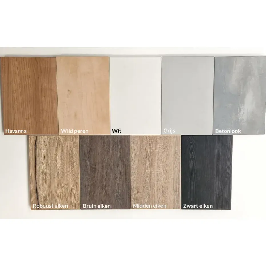 MRC PRO elektrisch ARBO zit-sta bureau - 180x80 cm - midden eiken