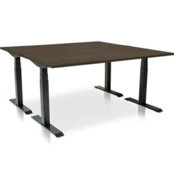 MRC PRO elektrisch ARBO zit-sta bureau - 160x80 cm - bruin eiken