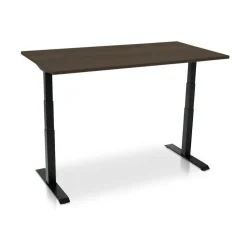 MRC PRO elektrisch ARBO zit-sta bureau - 140x80 cm - bruin eiken