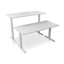 MRC PRO elektrisch ARBO zit-sta bureau - 180x80 cm - wit