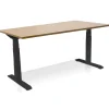 MRC PRO elektrisch ARBO zit-sta bureau - 140x80 cm - havanna