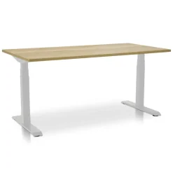 MRC PRO elektrisch ARBO zit-sta bureau 120x80 cm robuust eiken