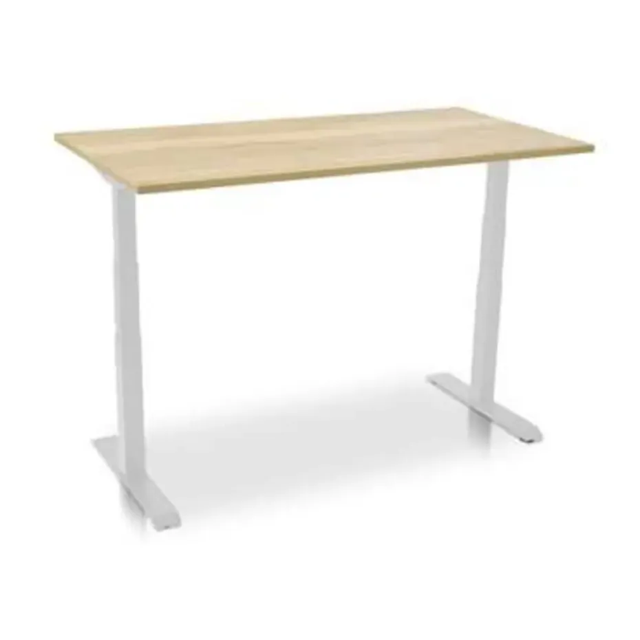 MRC PRO elektrisch ARBO zit-sta bureau 120x80 cm robuust eiken