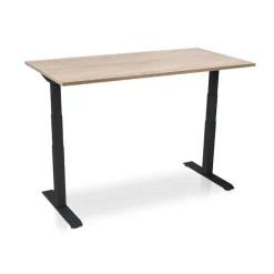 MRC PRO elektrisch ARBO zit-sta bureau - 160x80 cm - midden eiken