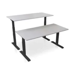 MRC PRO-L 2.0 elektrisch ARBO zit-sta bureau - 160x80 - grijs