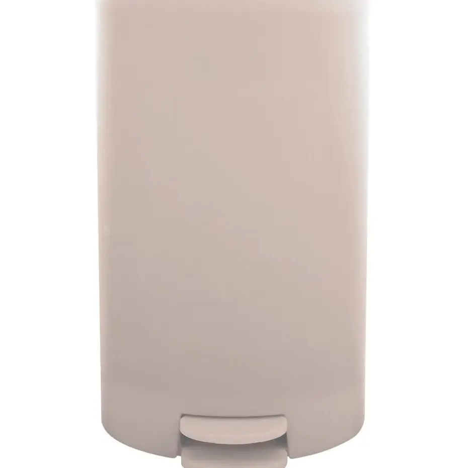MSV badkamer/toilet pedaalemmer - beige - 3L - 15 x 27cm