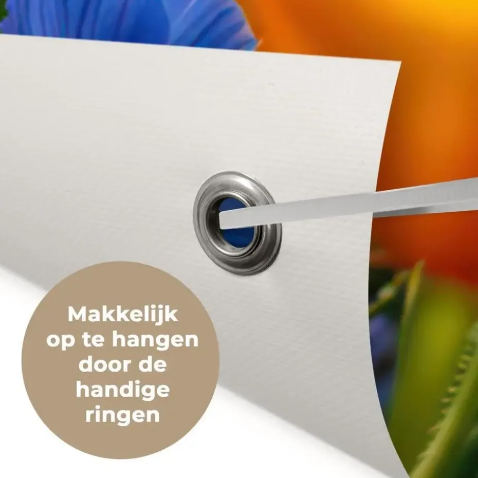 MuchoWow Tuinposter 180x120cm Bloemen Klaprozen Kleurrijk