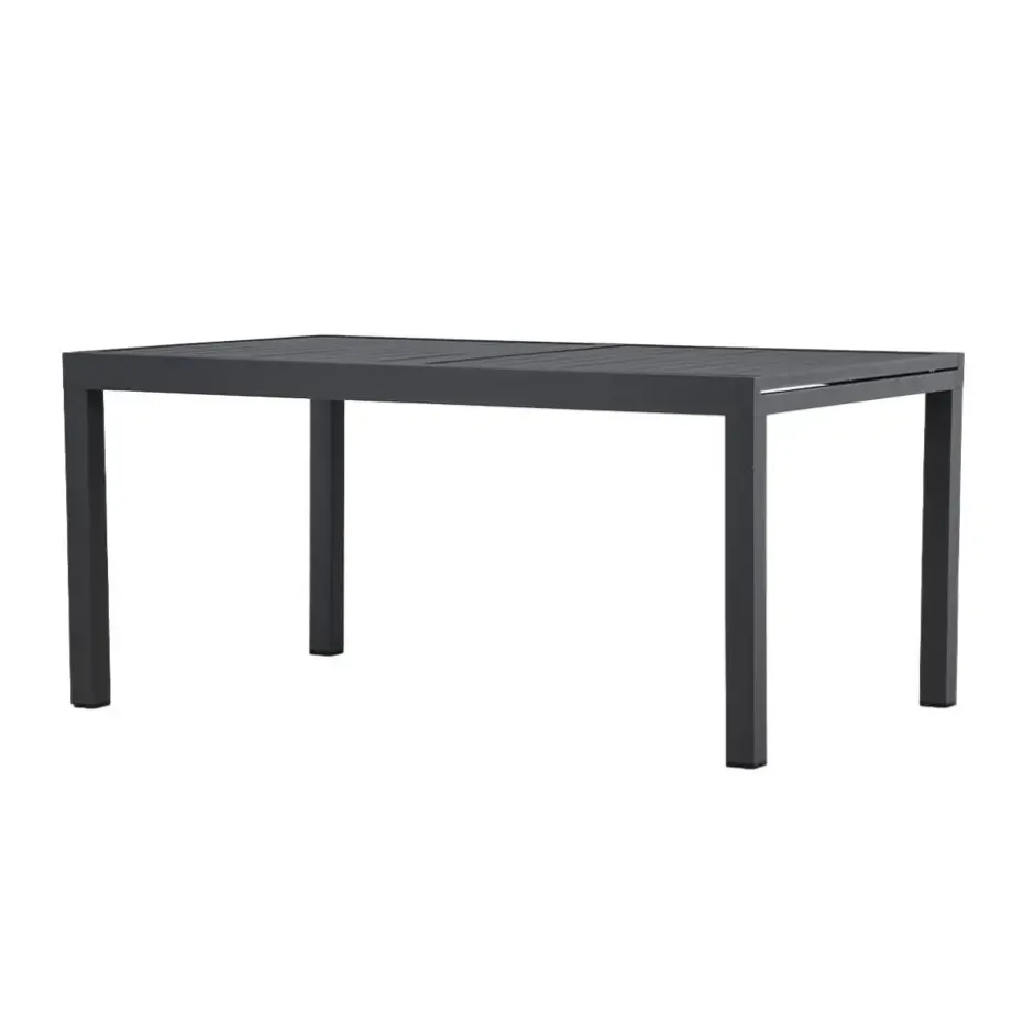 Nest outdoor Grace Uitschuifbare Tuintafel Zwart - 160 tot 240 x 100 cm
