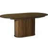 Nordic Home - Amie uitschuifbare eettafel 95x180-230 cm ovaal - bruin