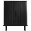 Nordic Home - Ingo eiken kabinet - 90 cm - zwart