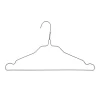 Nordix Kledinghangers set 100 stuks Metaal Zwart Draadhanger Kleerhangers