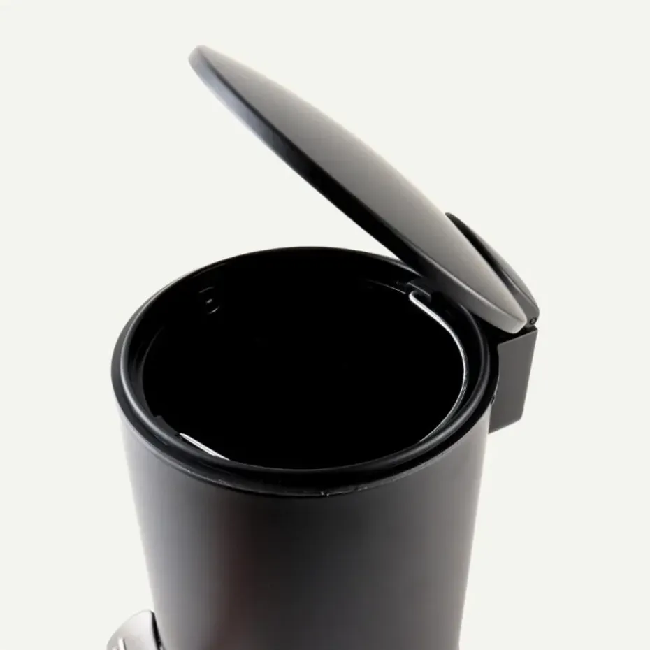 Nordix Pedaalemmer 3 Liter Badkamer Toilet Zwart Metaal