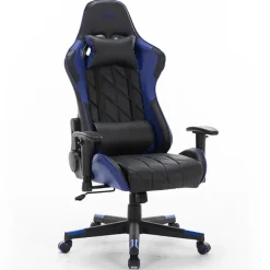Ocazi Nevada Gaming stoel - Bureaustoel - Zwart/Blauw
