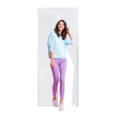 O’DADDY Deurgordijn – Magnetisch Vliegengordijn - 100x230cm – hor Wit