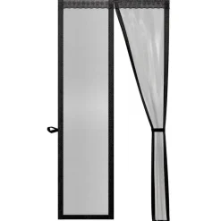 O'DADDY Deurgordijn Deluxe FIBER - Magnetisch Vliegengordijn 100x230 Zwart