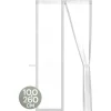 O'DADDY Deurgordijn Deluxe FIBER 100x260 - Magnetisch Vliegengordijn Wit