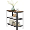 O'DADDY Industriële Wandtafel - Rustiek Bruin - 60x30x60 cm