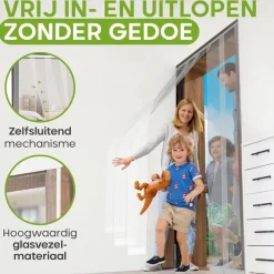 O'DADDY Lamellenhor 150x260 - Deurgordijn - wit