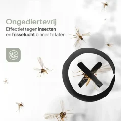 O'DADDY Lamellenhor 150x260 - Deurgordijn - zwart