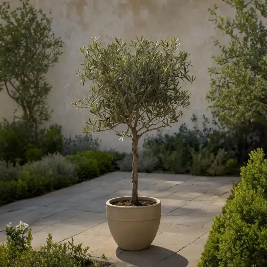 Olijfboom - Olea europaea - Hoogte 80-90cm - ⌀19cm