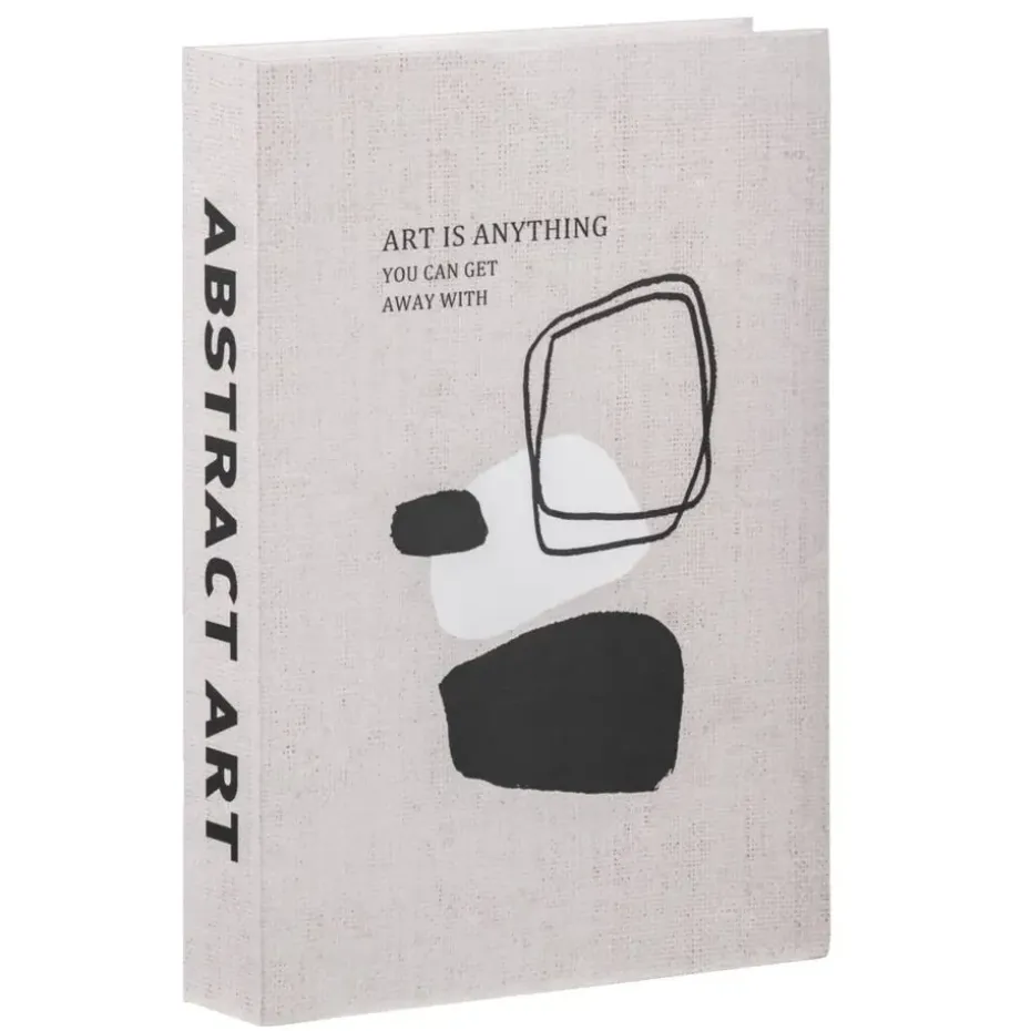 Opbergboek Art - naturel - 21x30x5 cm