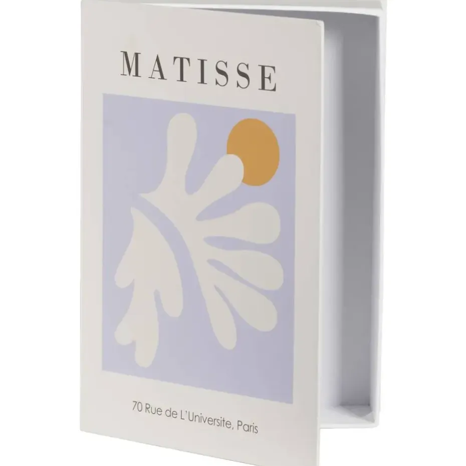 Opbergboek Matisse - lila - 5x23x16 cm