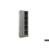 Opbergkast Ray 60cm met 2 deuren en 4 legplanken - grijze eik