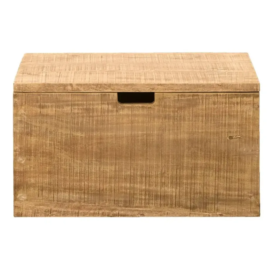 Opbergkist Ronald - naturel - 37x67x37 cm