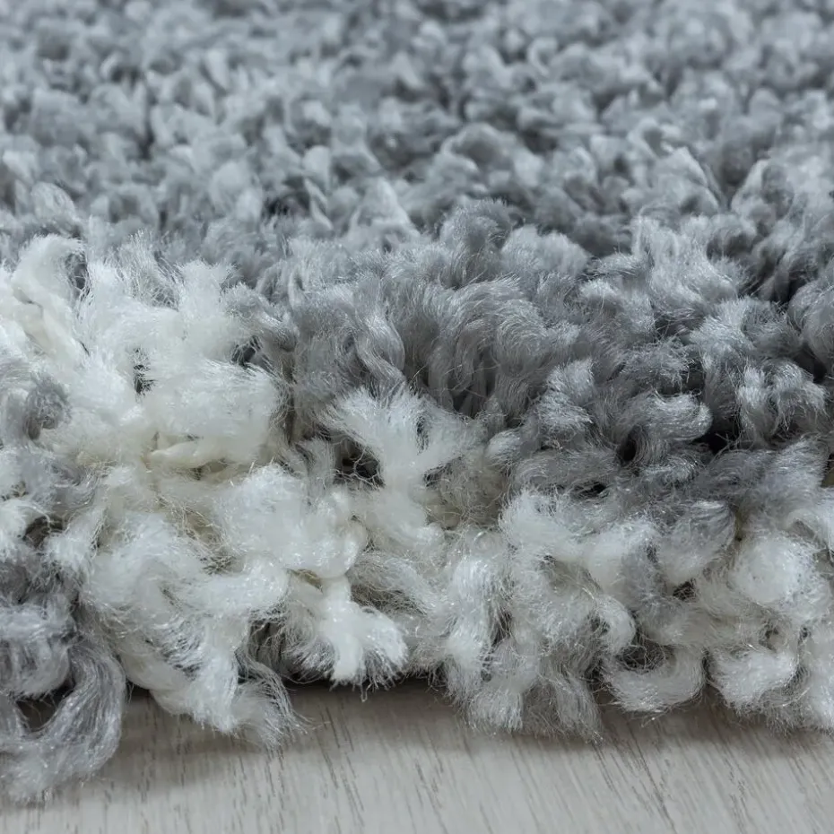 Opera Soft Shaggy Hoogpolig Vloerkleed Grijs - 200x290 CM