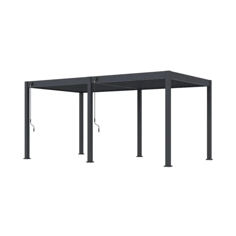 Orion Comfort terrasoverkapping 300 x 530 cm antraciet