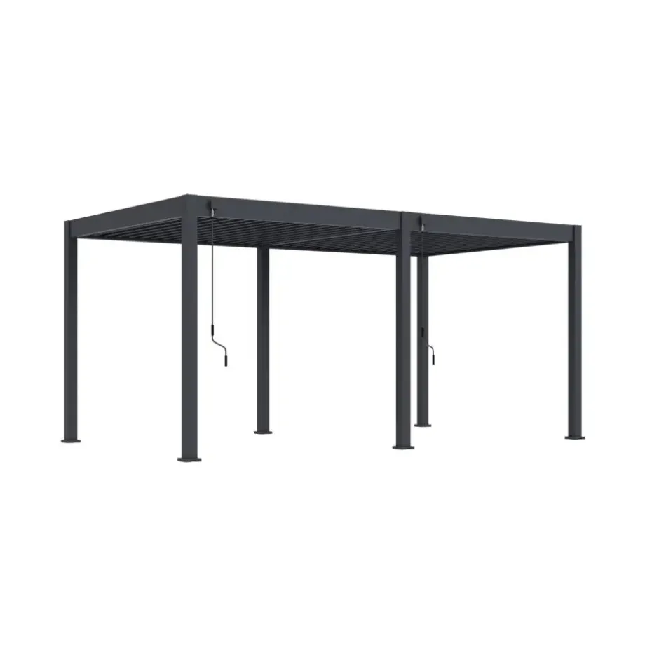 Orion Comfort terrasoverkapping 300 x 530 cm antraciet